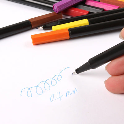 24 Color Set Fineliner Marker Pens