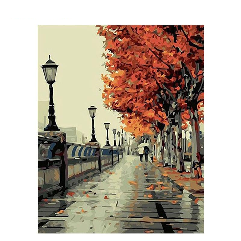 Fall - Painting By Numbers Kit