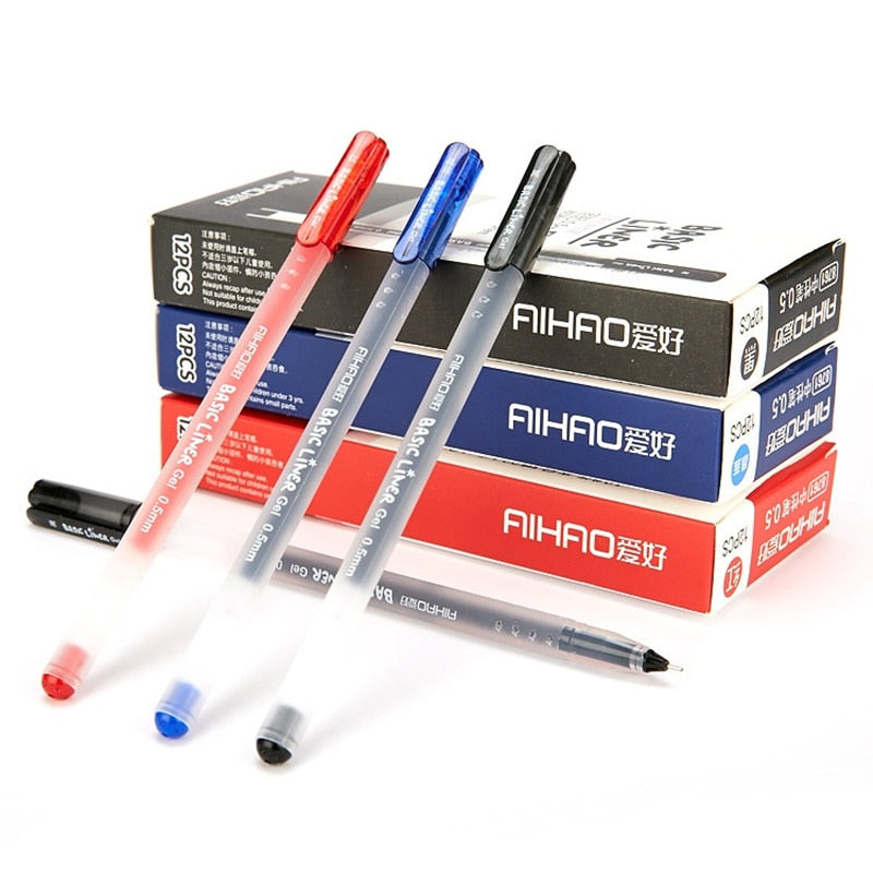 Basic Liner Gel Pen 12 Pack