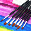 12 Piece Nylon Paint Brush Set