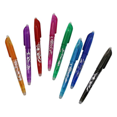 8 Color Erasable Pens