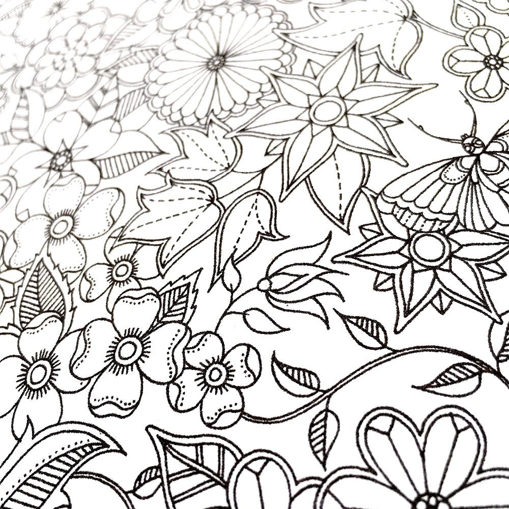 Armenian Floral Patterns. Anti-Stress Coloring Books for Adults.