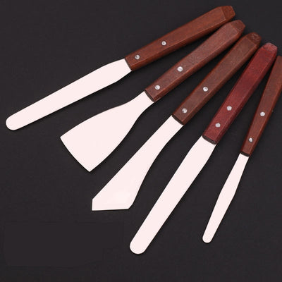 Premium 5 Piece Palette Spatula & Knife Set