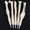 Novelty Bone Ballpoint Pen 5 Piece Set