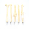 Novelty Bone Ballpoint Pen 5 Piece Set