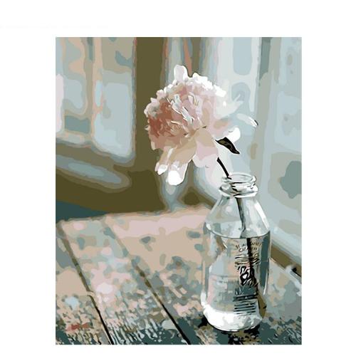 Lonely Peonie - Painting By Numbers Kit