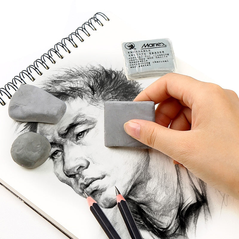  Marie's Erasers - Durable Non-Smearing Artist Erasers