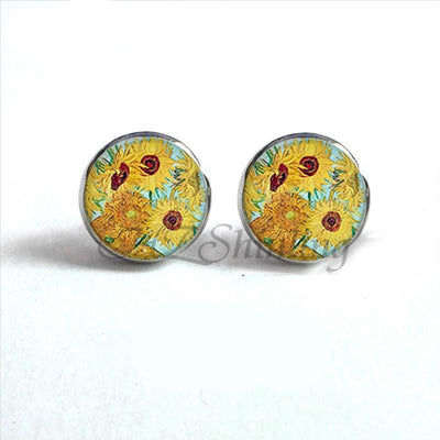 Van Gogh Painting Earrings