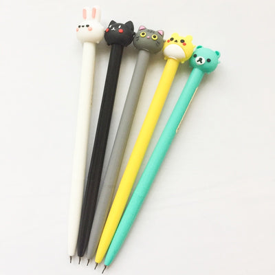 2 piece  0.5mm Kawaii Animal Mechanical Pencil