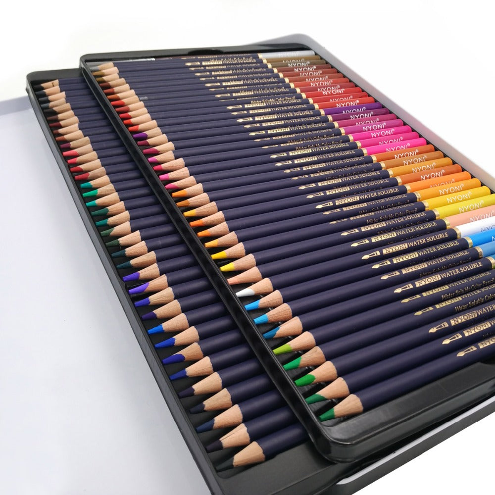 Nyon Premium Soft Core Watercolor Pencil Sets