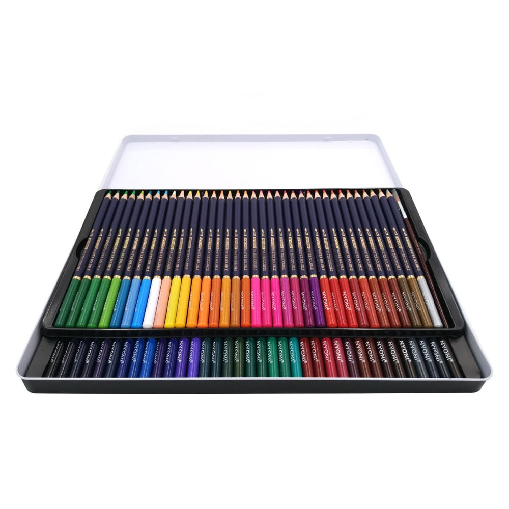 Nyon Premium Soft Core Watercolor Pencil Sets - Zenartify