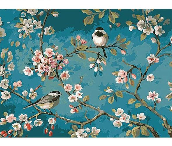 Cherry Blossom - Painting By  Numbers Kit