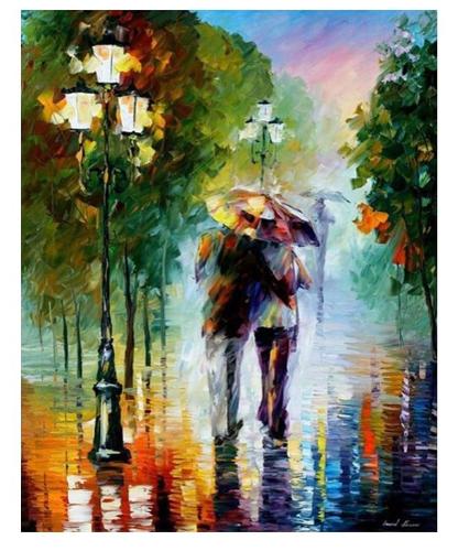 Romantic Lovers - Painting By Numbers Kit
