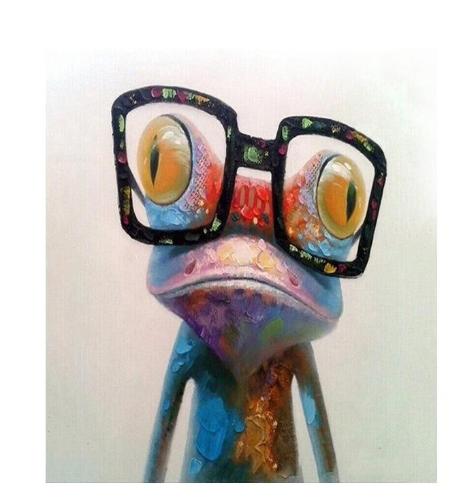 Geeky Frog - Painting By Numbers Kit