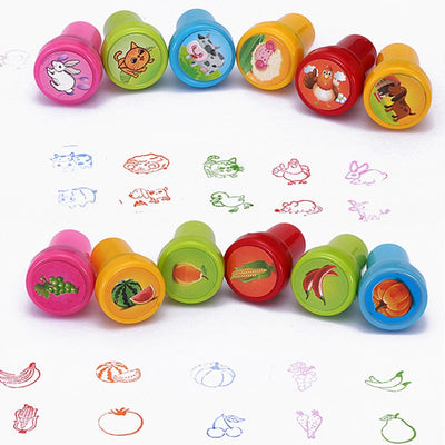 10 Pieces/Set Children Toy Stamps