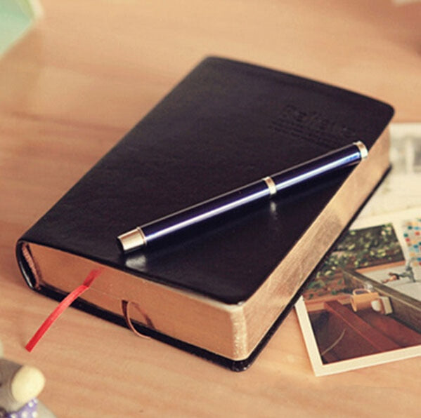 Vintage Leather Thick Paper Notebook