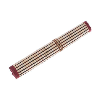 Bamboo Rollup Brush Case