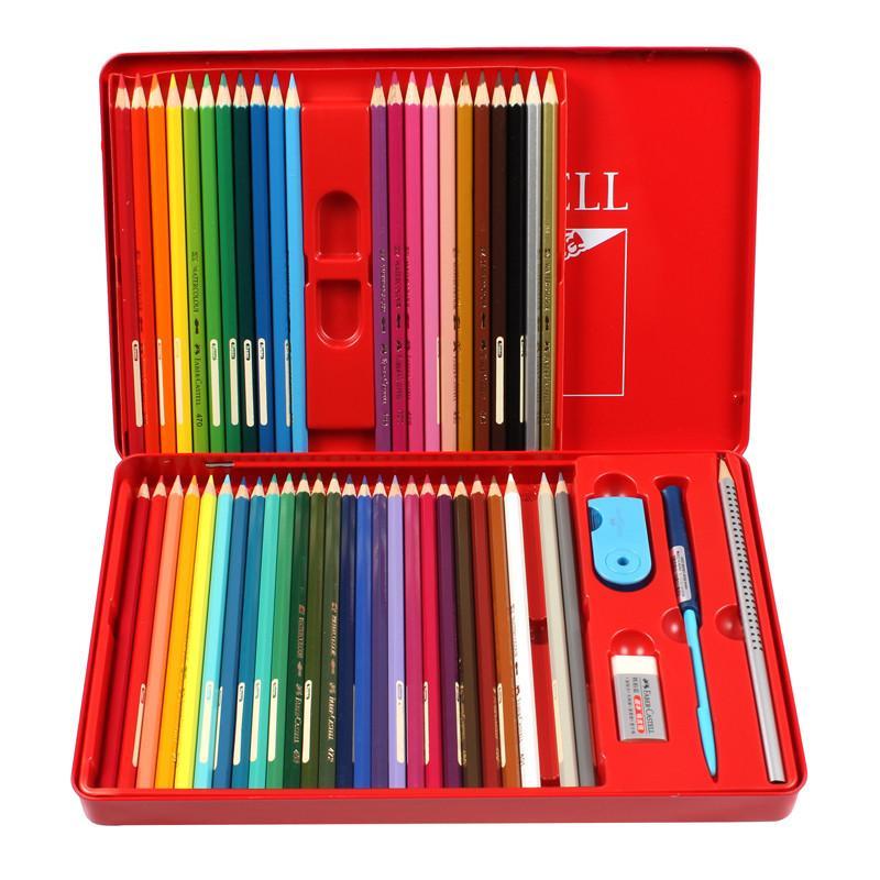 Fantasia Colored Pencil Set - Assorted Colors, Tin Box, Set of 36