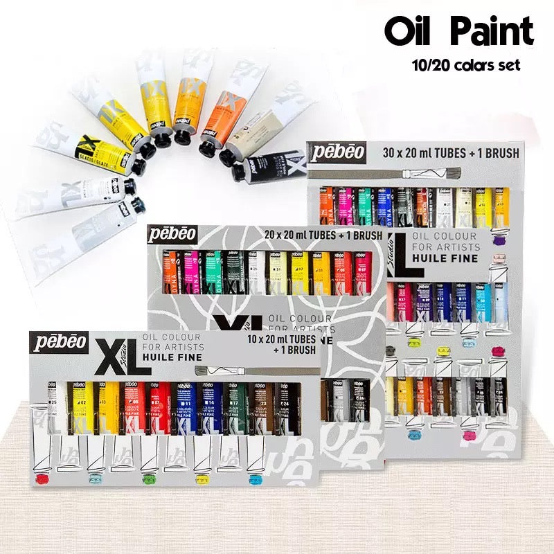 Pebeo XL Oil Paint Set for Artists - Zenartify