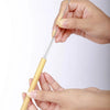 10pcs Bamboo Straws Set - branded/customised