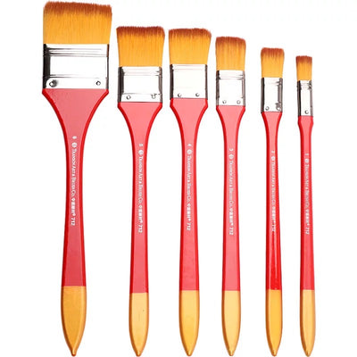 Flat Head Nylon Painting Brush