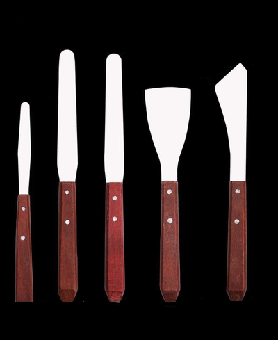 Premium 5 Piece Palette Spatula & Knife Set