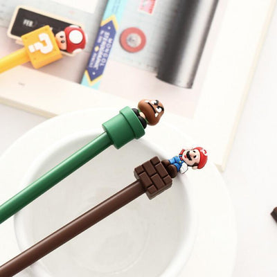 3 Piece Super Mario Gel Pen Set