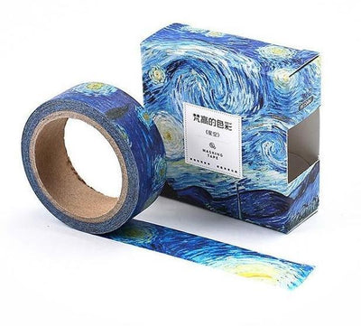 8 Pieces Van Gogh Washi Tape