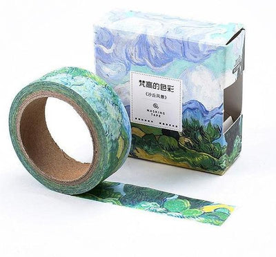 8 Pieces Van Gogh Washi Tape