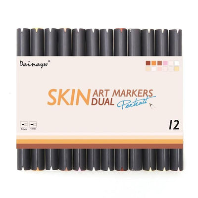 Sta Skin Tone Markers - 12 Set - Zenartify