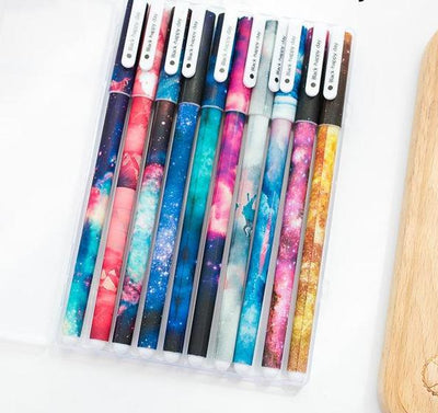 Creative Pattern Ballpoint Pen 10 Pack