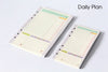 A5/A6 Colored Diary Binder Filler Paper