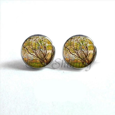 Van Gogh Painting Earrings