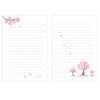 Cherry Blossoms Notebook Inner Filler Paper