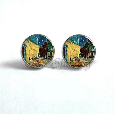 Van Gogh Painting Earrings